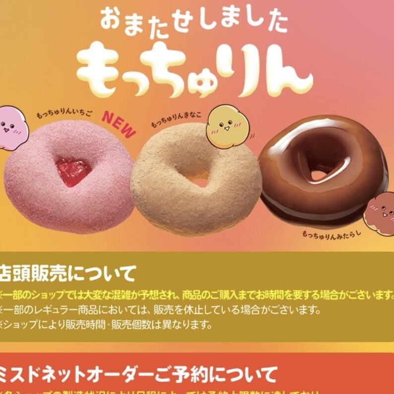 もっちゅりん食べたい🍩