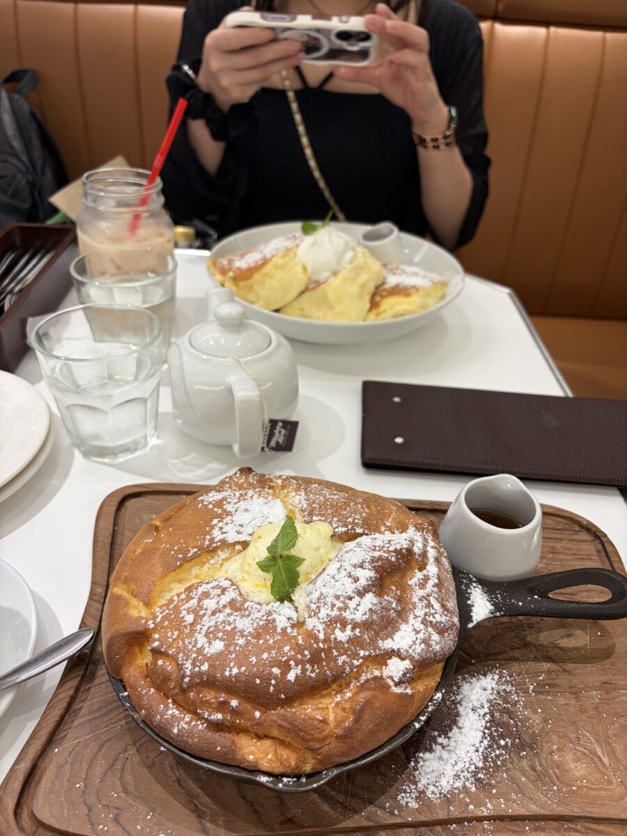 連日パンケーキ🥞笑
